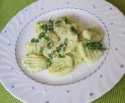 Bärlauch -Gnocchi