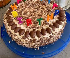 Schnelle Schokobontorte