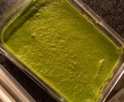 Rucola-Spinat-Sahne-Soße