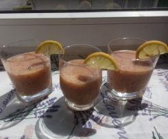 erfrischender Pfirsich Smoothie