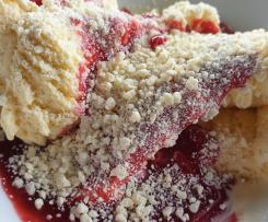 Spaghetti-Eis Topping