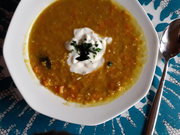 Rote Linsensuppe (Dahl Shaba) nach WW