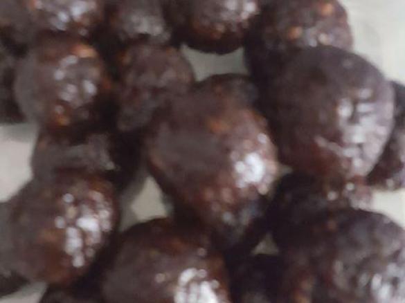 Dattel Schoko Kugeln