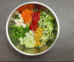 Hausdressing mit Honig, Senf u. Traubensirup