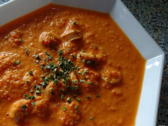 Paprika-Gemüsesuppe (LowCarb)