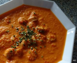 Paprika-Gemüsesuppe (LowCarb)