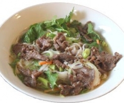 Vietnam Canh thịt bò  Rindfleisch Kräuter Suppe