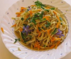 Spaghetti mit Thunfischsoße