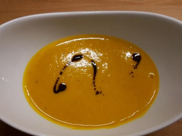 Kürbissuppe mit Kokosmilch