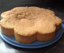 Lockerer Biskuitboden für Obstkuchen