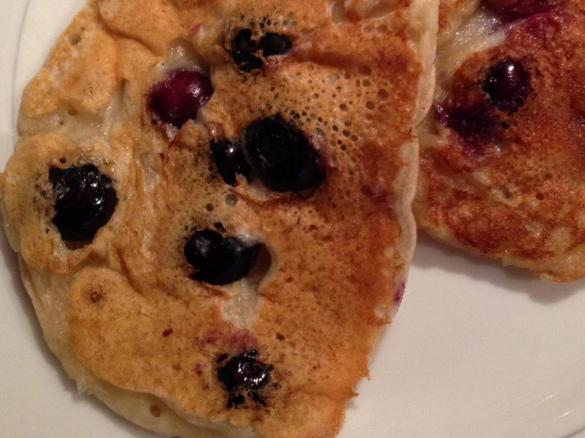 Vegane Blaubeer- Pancakes