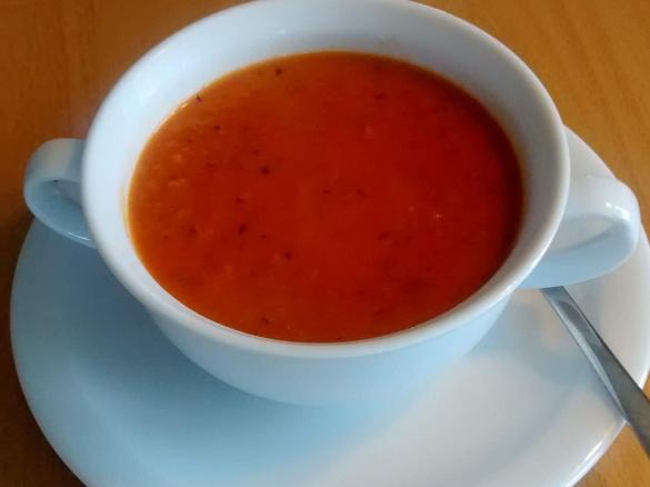 Herzhafte Tomatensuppe