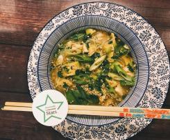 Avocado-Hühnchen Suppe