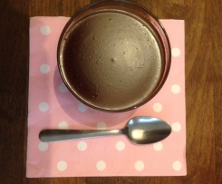 Schokoladenpudding mit Kokosmilch (vegan)