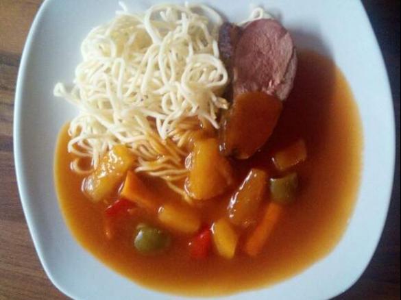 Asiatische Süß-Sauer-Soße