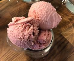 Sahniges Erdbeer-Eis, Erdbeereis super lecker