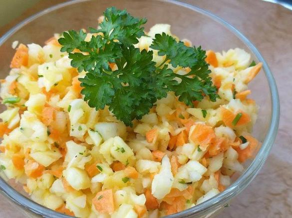 Rettichsalat mit Pastinaken