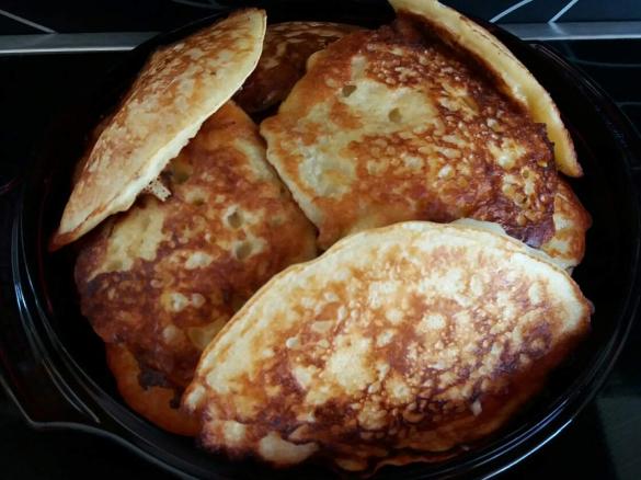 Schnelle Apfelküchlein