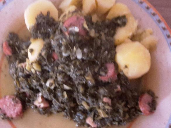 Grünkohl mit Mettenden 