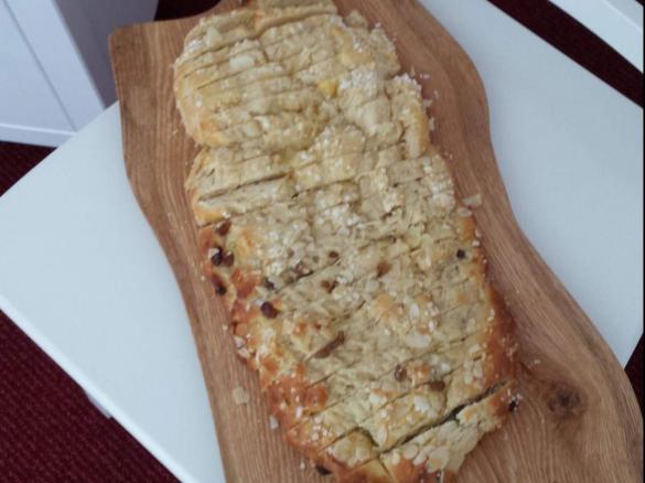 Osterzopf mit Hefe und Quark