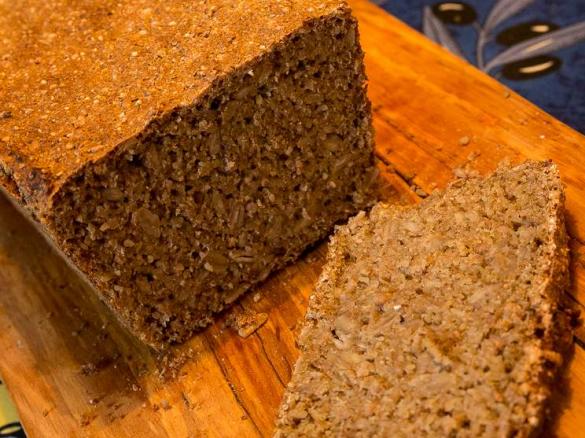 Dinkel-Grünkern Vollkornbrot
