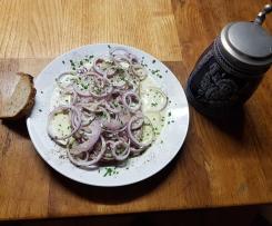 Sauerer Presssack, BAYERISCHE und Pfälzer  Spezialität. Alles andere als vegan, aber es schmeckt!