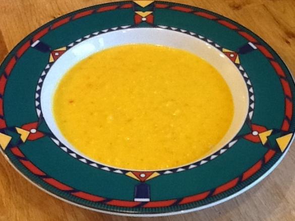 Kürbis Sellerie Suppe