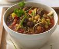 Mitternachtssuppe mit Tatar  - WW geeignet (4SP)