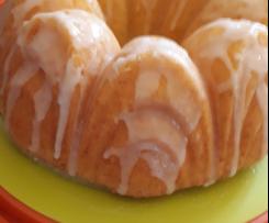 Zitronenkuchen mit Mascarpone