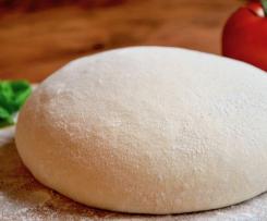 Pizzateig ohne lange Gehzeit