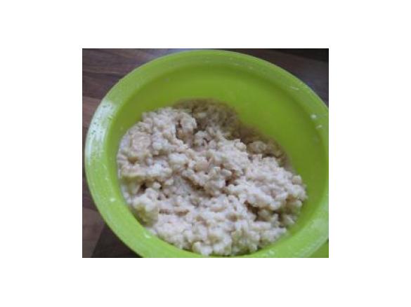 Variation von Milchreis vegan mit Reismilch