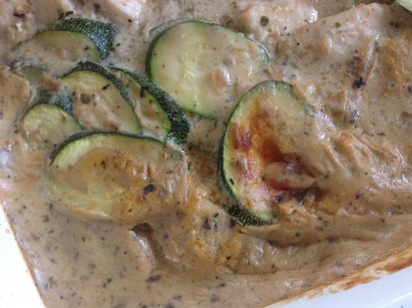 Puten-Zucchinipfanne