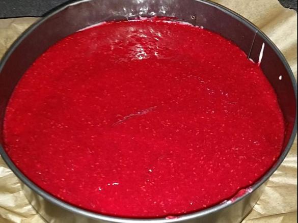 Himbeer Frischkäse Torte (ohne backen) Butterkeks