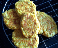 Gemüsepuffer vom Blech