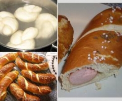 Laugenwienerle, Laugendebreziner