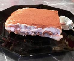 Rhabarber-Himbeer-Tiramisu