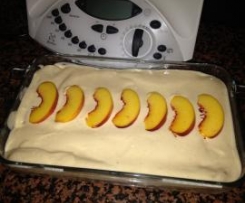 Tiramisú mit Pfirsich