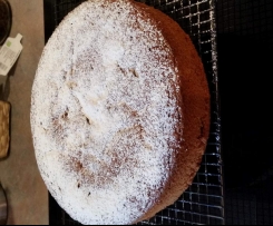 Versunkener Kirschkuchen