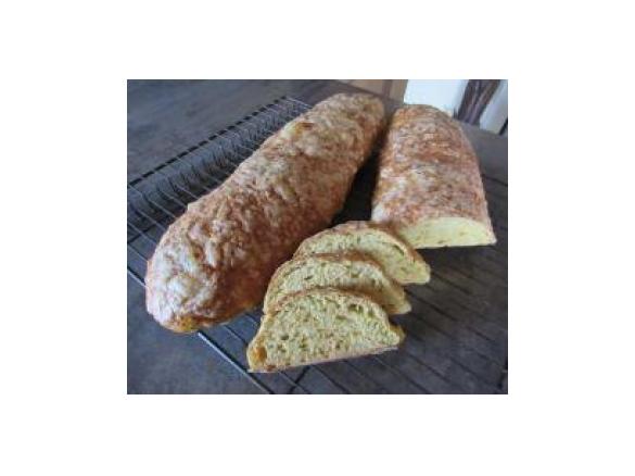 Möhren-Frischkäse Baguette