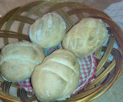 Sonntagsbrötchen aus Baguetteteig