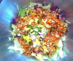 Laab gai, Thai Hähnchensalat