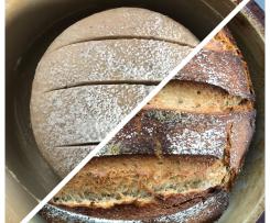 Dinkeljoghurtbrot im Römertopf