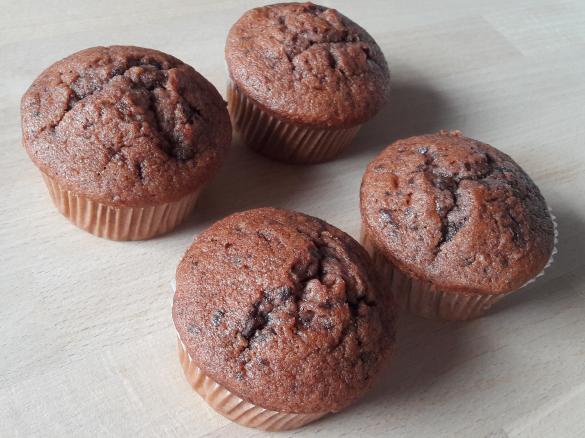 Schoko-Bananen-Muffins