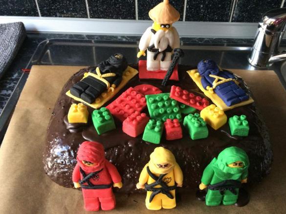 Motivtorte Lego Ninjago