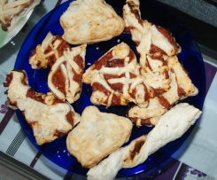 Herzhafte Blätterteig Hasen vegetarisch