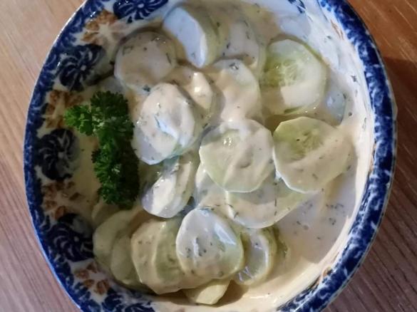 Sauce für Gurkensalat