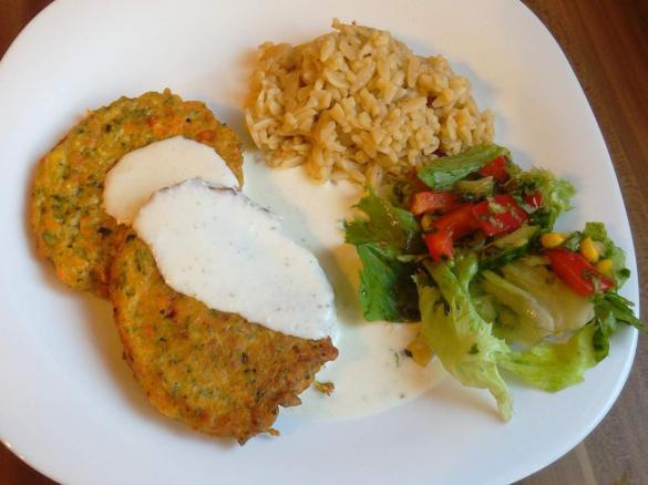 Griechische Zucchiniküchlein