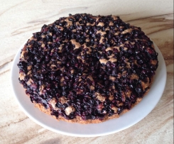 Schoko-Blaubeer-Kuchen oder mit Kirschen