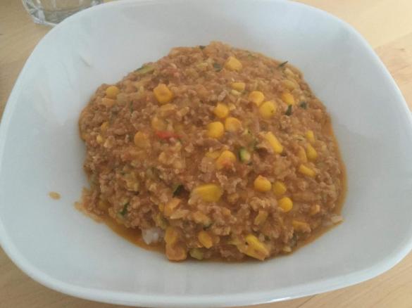 Zucchini-Hack-Schlemmerei