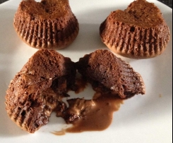 Schokoküchlein mit flüssigem Kern